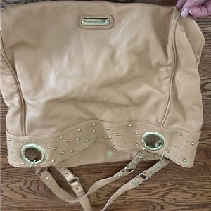 Steve Madden Tan Shoulder Bag with Minimalist Design